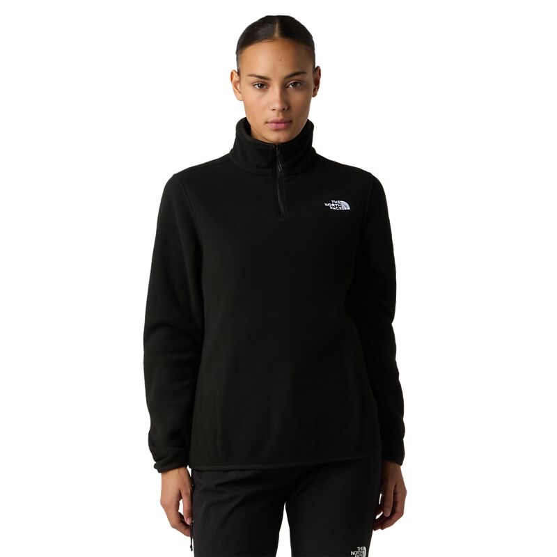 THE NORTH FACE W Glacier Fleece 1/4 Zip Jacket på