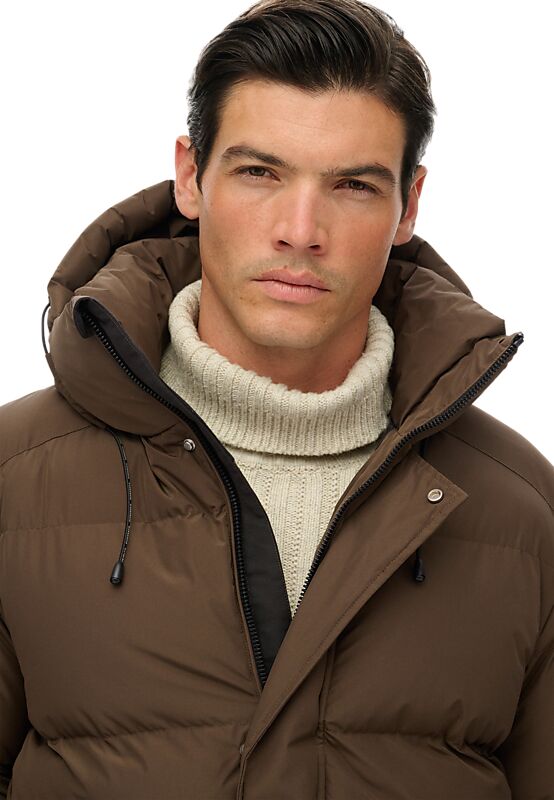 SUPERDRY M Hooded 5 Baffle Sports Puffer på