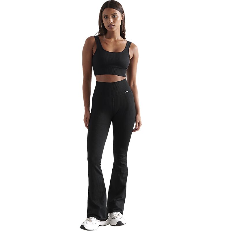 AIM´N Ribbed Seamless Flare Petite Tights på