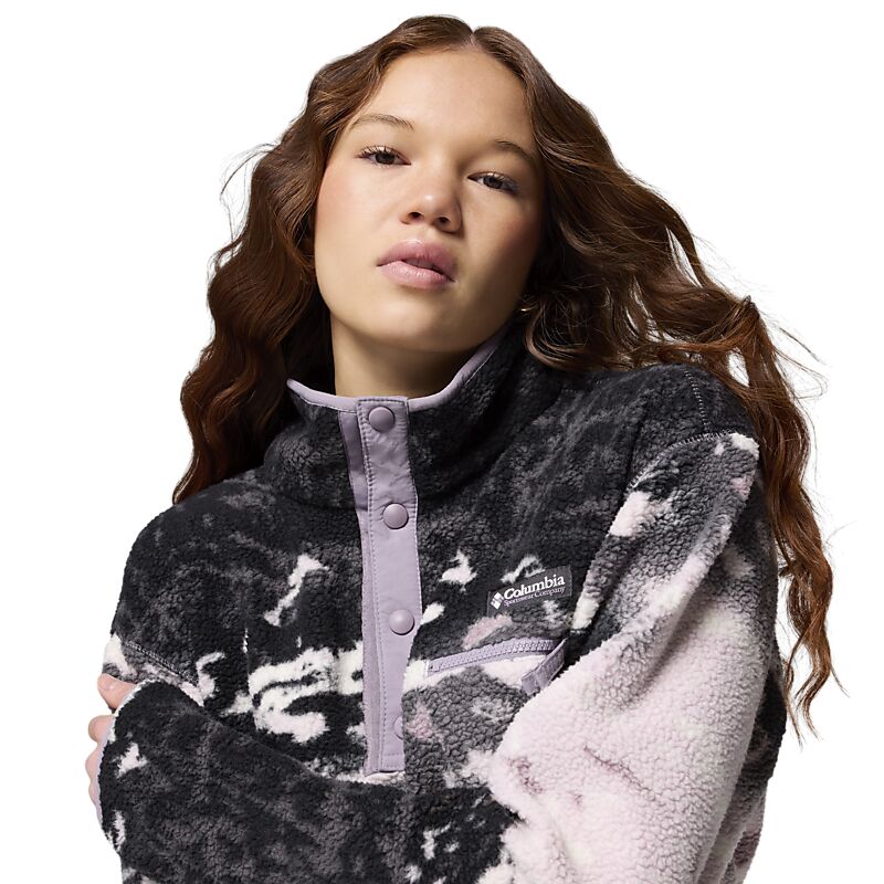 COLUMBIA W Helvetia™ Ii Printed Cropped Half Snap på