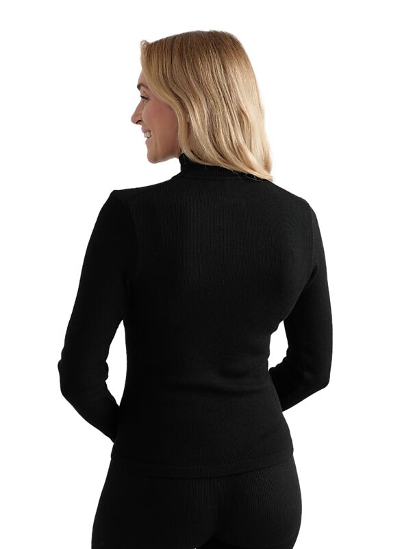 AIM´N W Ribbed Wool Half Zip på