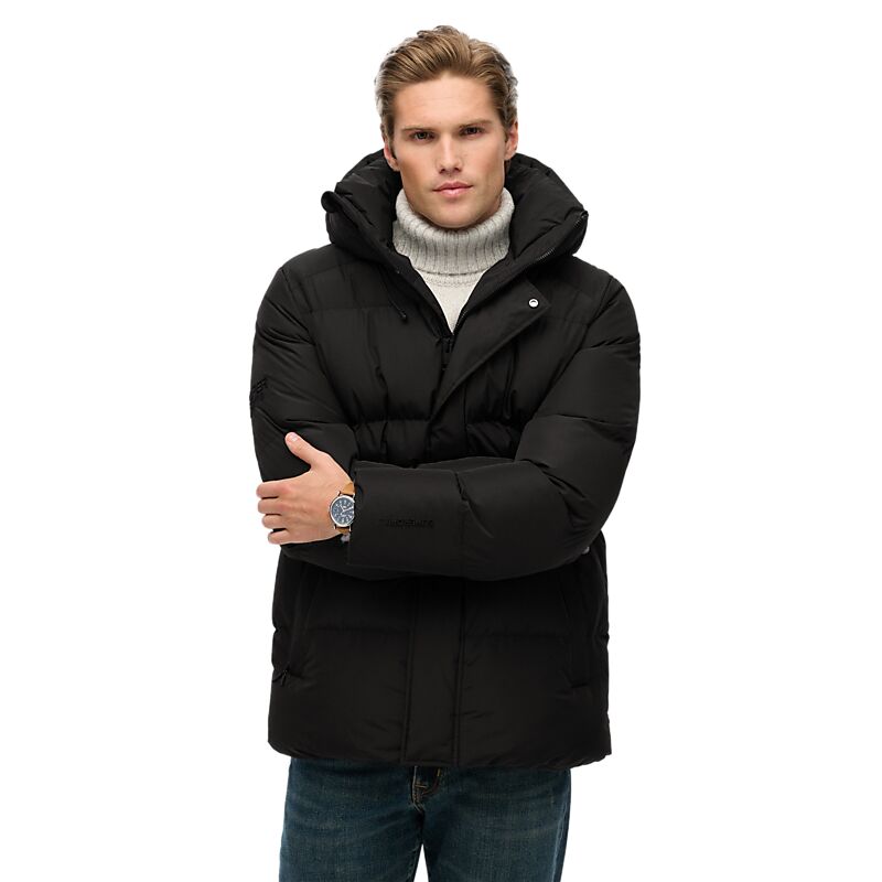 SUPERDRY M Hooded 5 Baffle Sports Puffer på