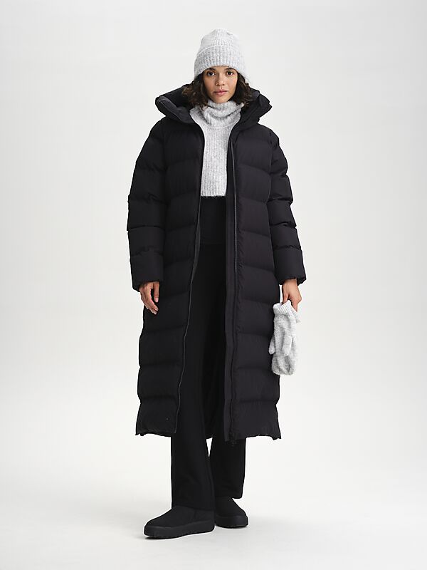 EVEREST Juneau Coat, lång vinterjacka, dam på
