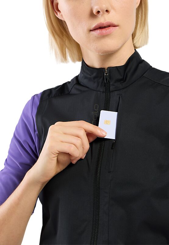 ODLO Explorer Windproof Vest på