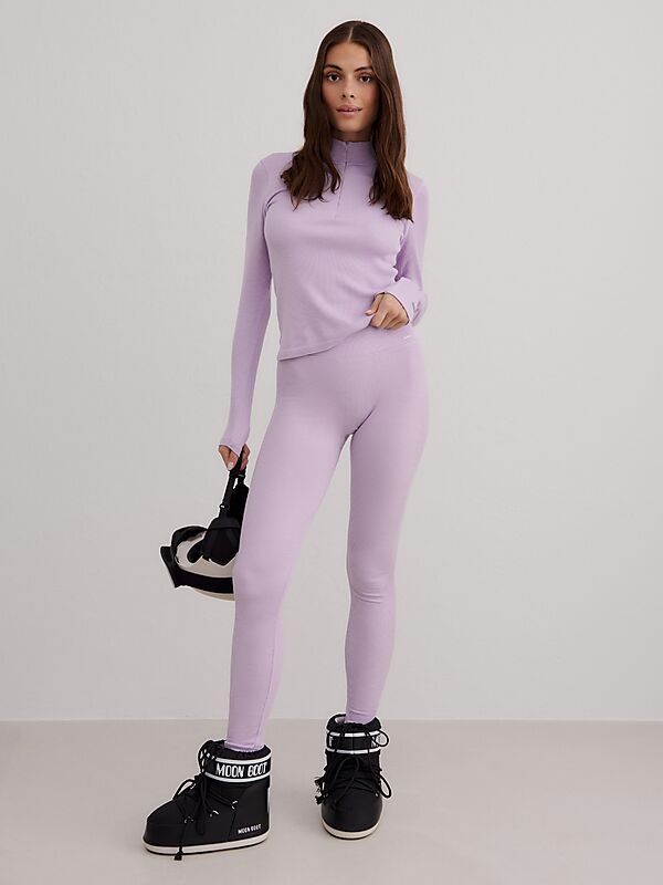 AIM´N W Ribbed Wool Leggings på