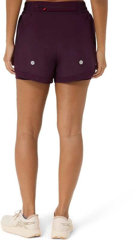 ASICS W NAGINO RUN ADJUSTABLE 4IN SHORT på