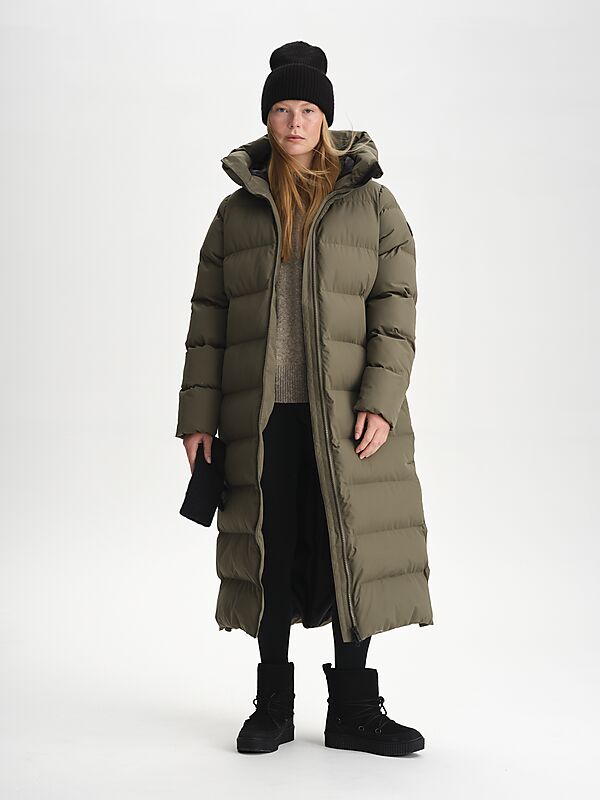EVEREST Juneau Coat, lång vinterjacka, dam på