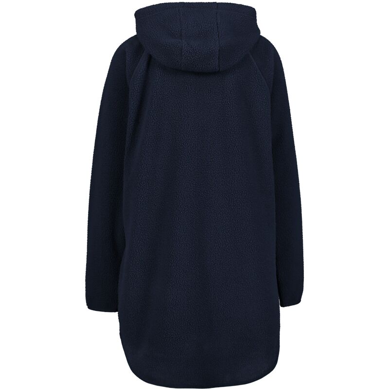 EVEREST Pile Long Hood, lång fleecetröja, dam på