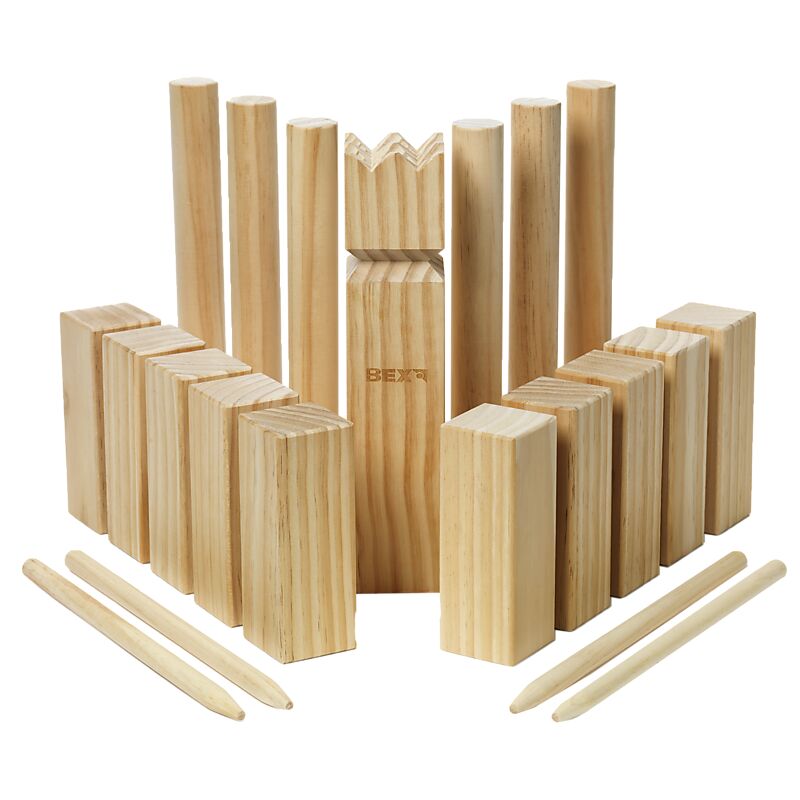 BEX Kubb Family Pine Wood Fsc på