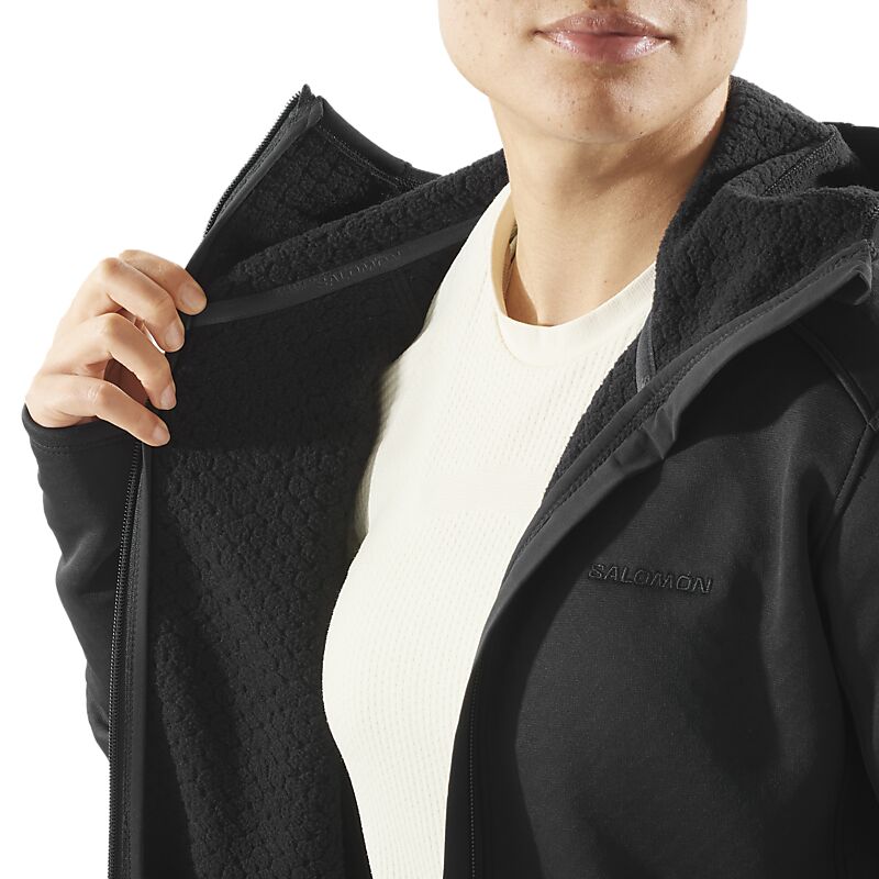 SALOMON Sntial Midfleece Fz Hd W på