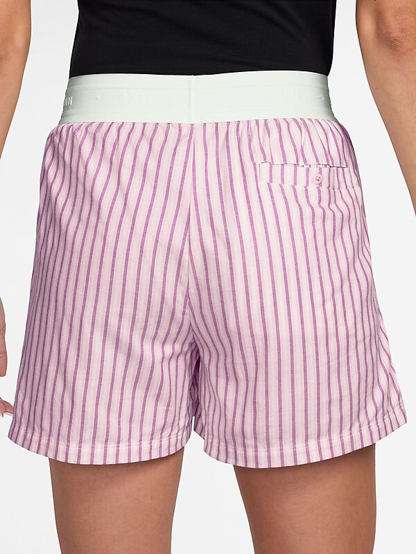 NIKE W CHILL POPLIN STRIPE SHORTS på