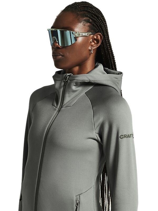CRAFT Adv Explore Power Fleece Hood Jkt W på