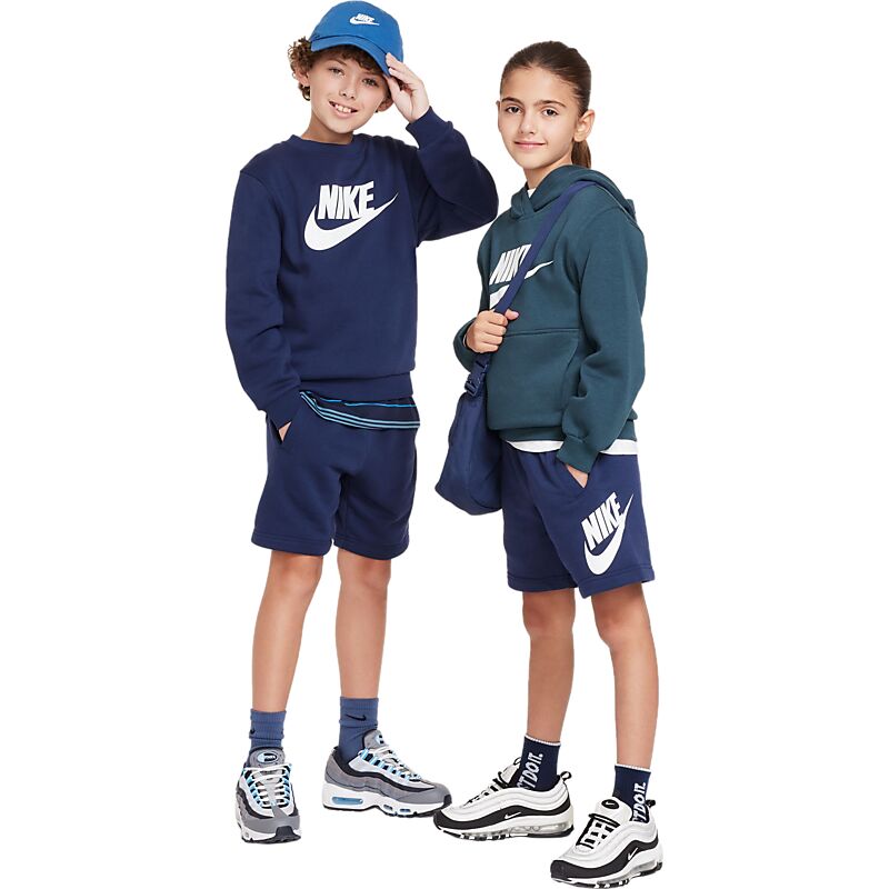 NIKE J Nsw Club Ft Short Hbr på