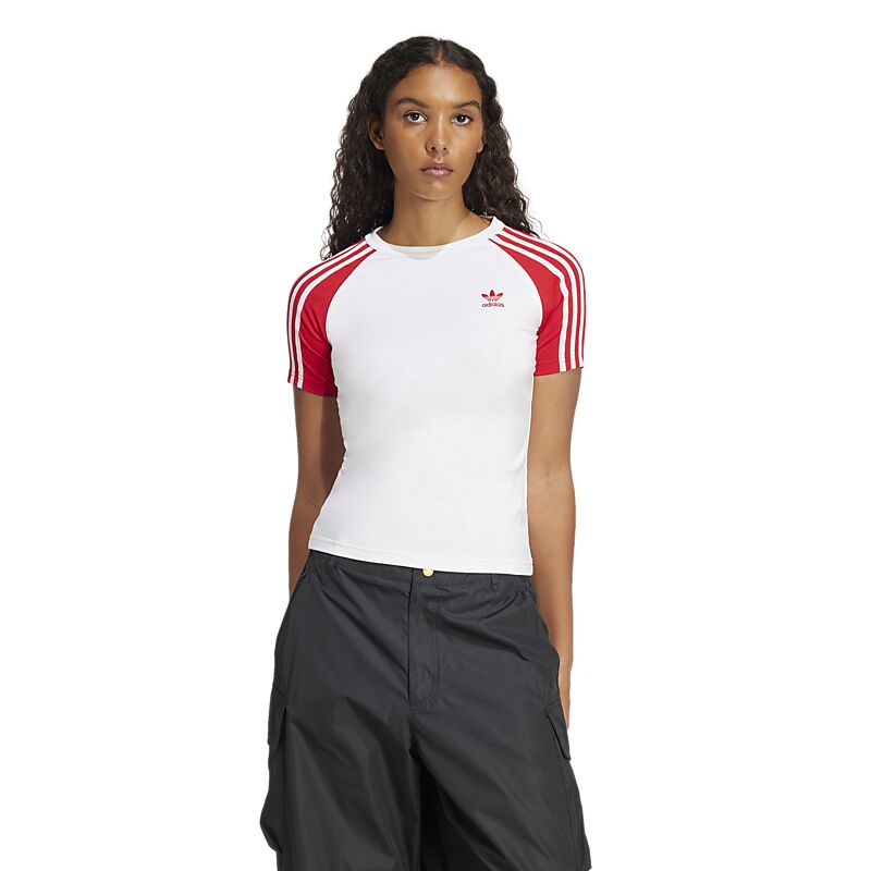 ADIDAS ORIGINALS W 3S Slim Tee på