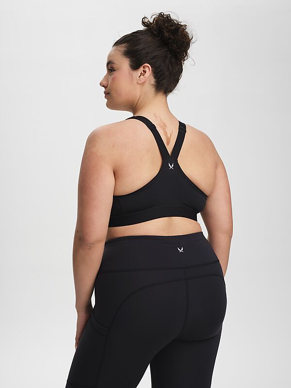 SOC W High Zip Int Bra på