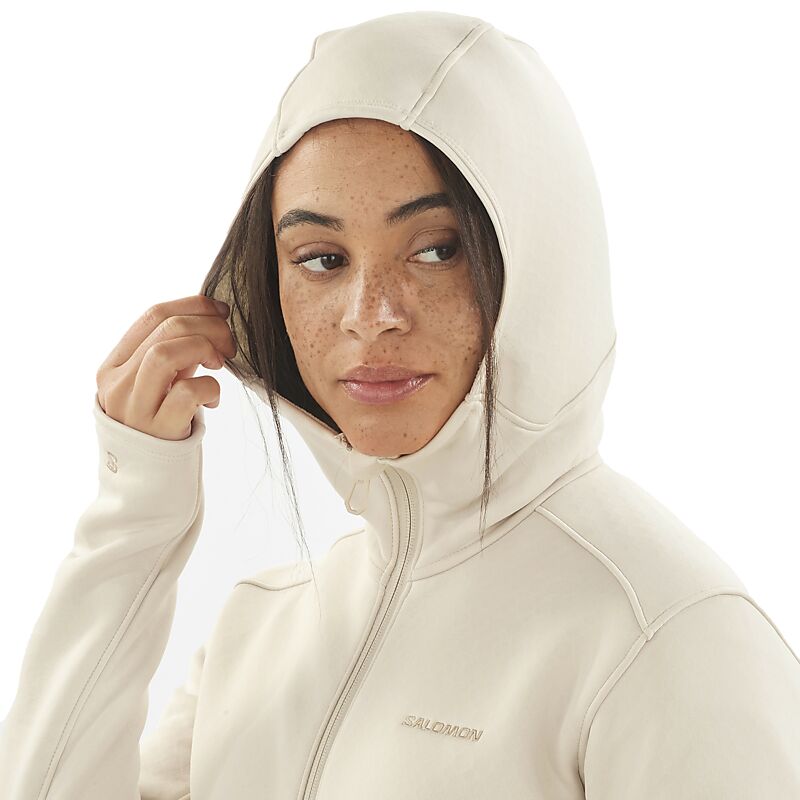 SALOMON Sntial Midfleece Fz Hd W på