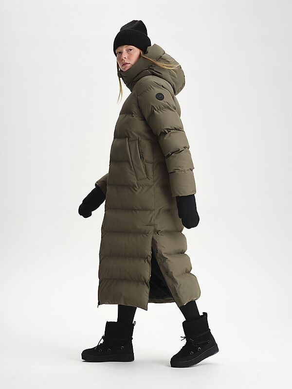 EVEREST Juneau Coat, lång vinterjacka, dam på