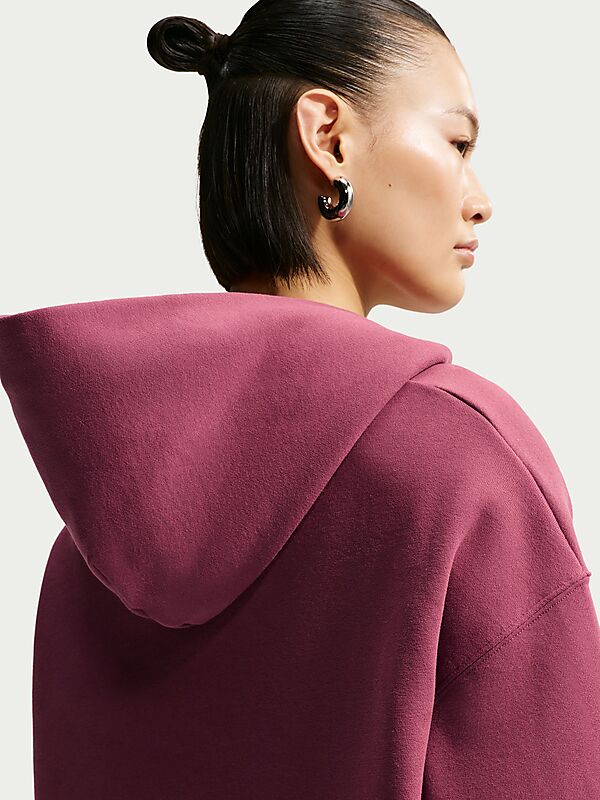 NIKE W STUDIO FLEECE OVERSIZE PO HOODIE på