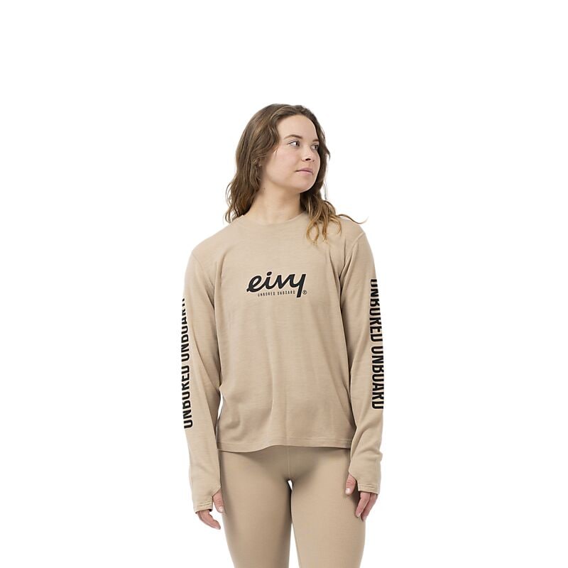 EIVY W Loose Merino Wool Rib Top på