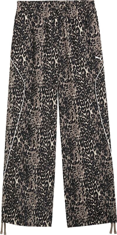 PUMA W SPORT ANIMAL RELAXED AOPWIDE LEG WOVEN PANTS på
