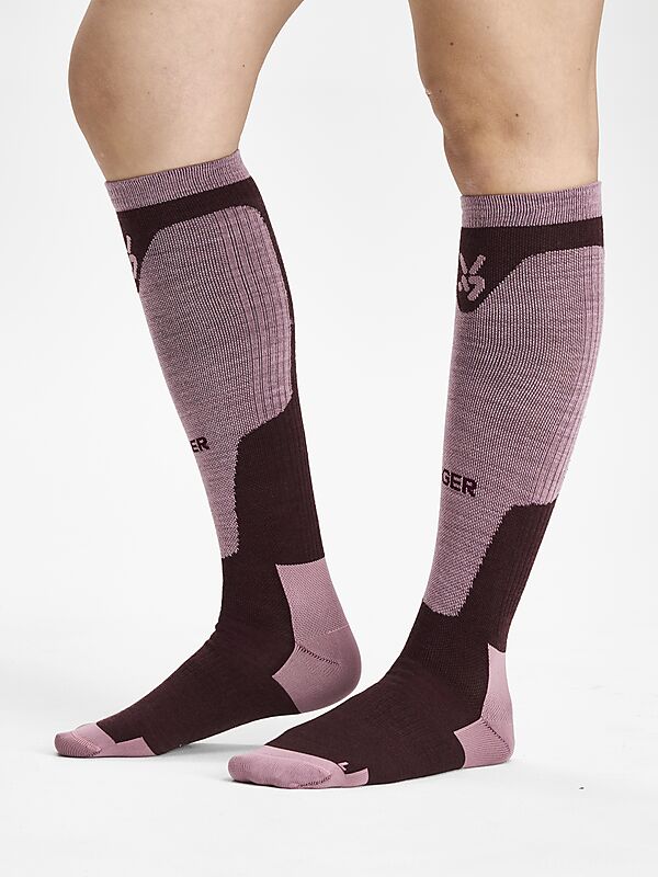SEGER RACE LIGHT WOOL COMPRESSION SKI SOCK på
