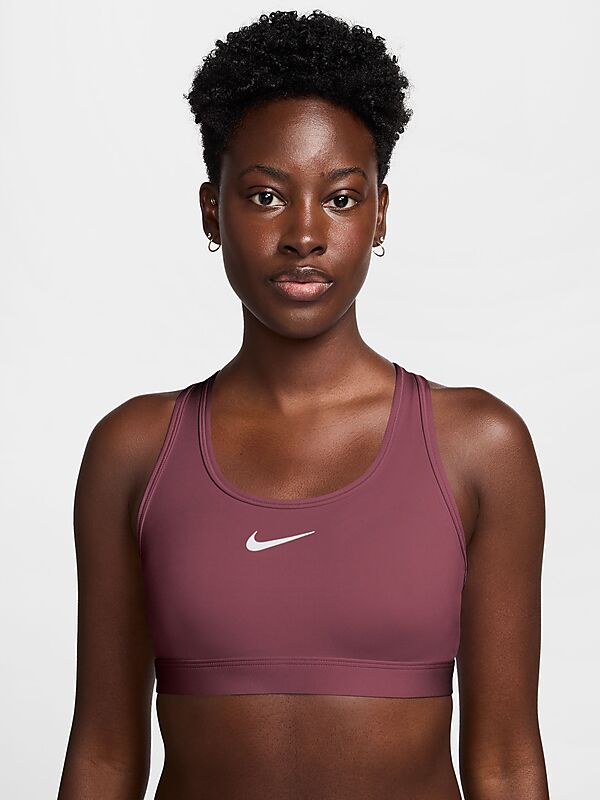 NIKE W Nk Swsh Med Spt Bra på