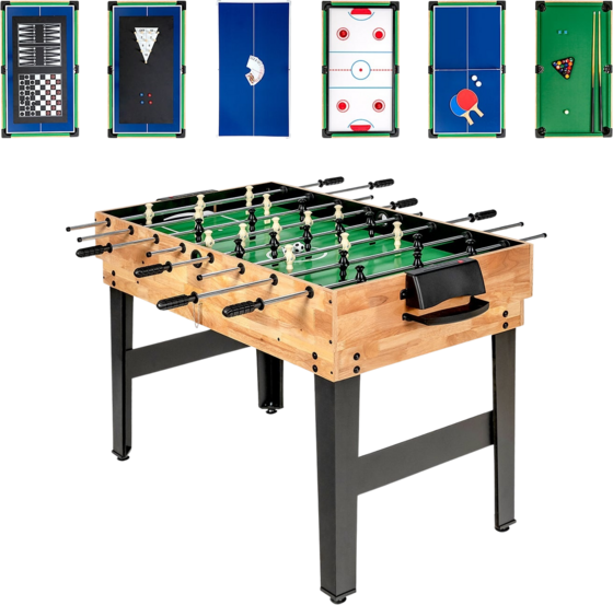 NORTHIX 10-in-1 Multi-game Table: Foosball, Hockey, Billiards på