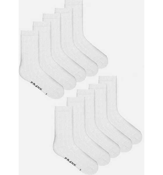 FRANK DANDY 10-pack Organic Cotton Crew Socks på