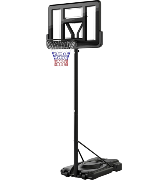 NORTHIX 170-305cm Height Adjustable Basketball Stand Outdoor Basketball Hoop With Stand på