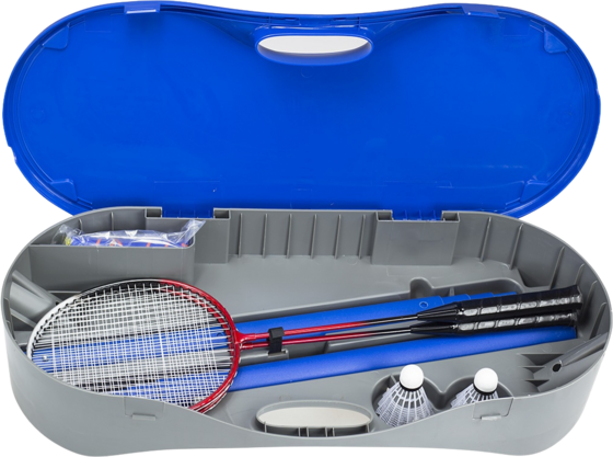 NORTHIX 2-in-1 Badminton Tennis Net Set With Rackets på