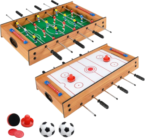 NORTHIX 2-in-1 Foosball And Air Hockey Table, 69 Cm på