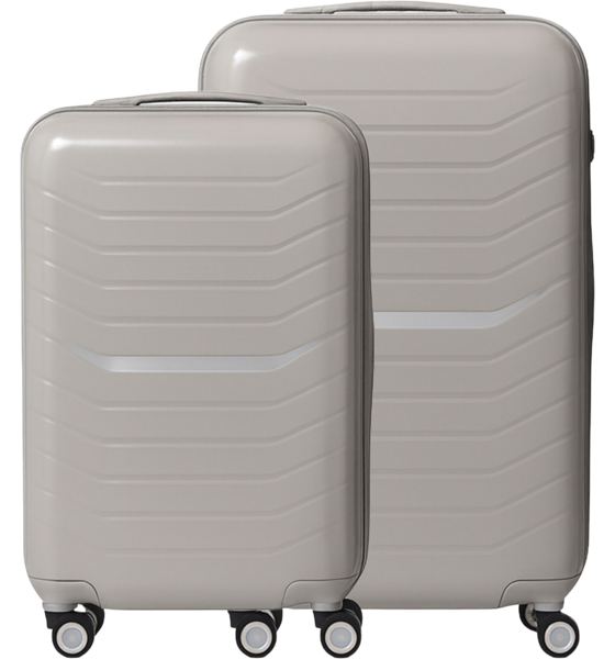NORTHIX 2-piece Hard-shell Luggage Set With Tsa Lock på