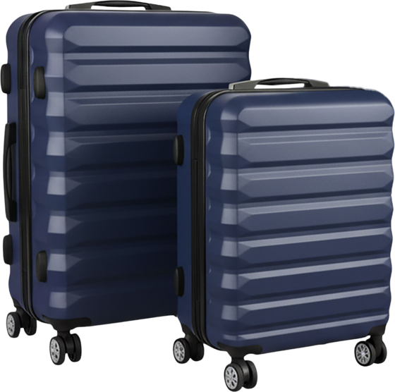 NORTHIX 2-piece Hard-shell Luggage Set With Wheels på