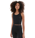 WELLICIOUS 3/4 Crop Top - Caviar Black på