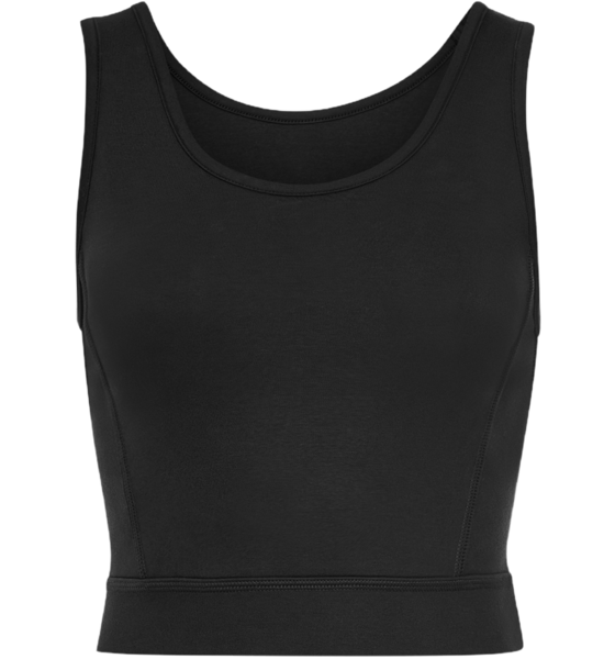 WELLICIOUS 3/4 Crop Top - Caviar Black på