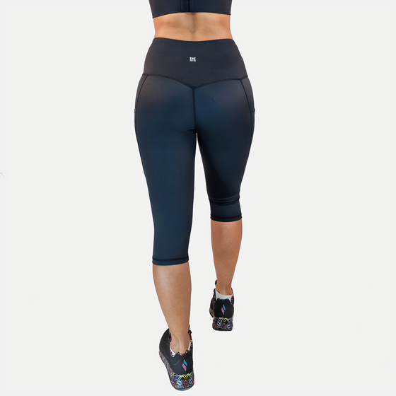 SHE DID 3/4 Tights Svart på