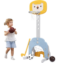 B2X 3-in-1 Basketball Hoop Set Basketball Hoop With Adjustable Height Lightweight Stable Basketball Se på