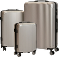 NORTHIX 3-piece Hard-shell Luggage Set With Spinner Wheels på