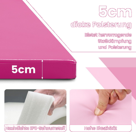 NORTHIX 300 X 117 X 5 Cm Soft Floor Mat Made Of Faux Leather With Climbing Fastener And Carrying Handles Pin på