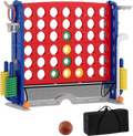 NORTHIX 4-in-1 Giant Connect Game Set With Basketball, Ring Toss, Golf på