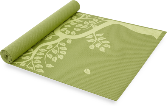 GAIAM 4mm Yoga Mat Printed Tree Of Life på