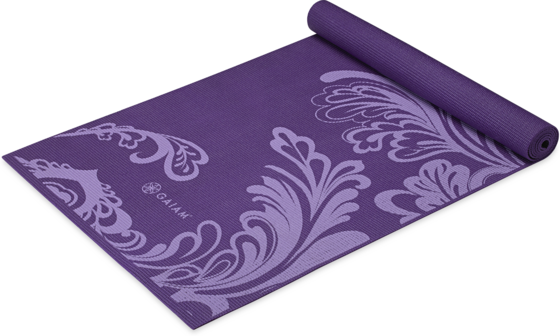 GAIAM 4mm Yoga Mat Printed Watercress på