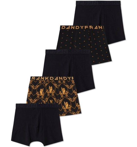 FRANK DANDY 5-pack Gold Fever Boxers på