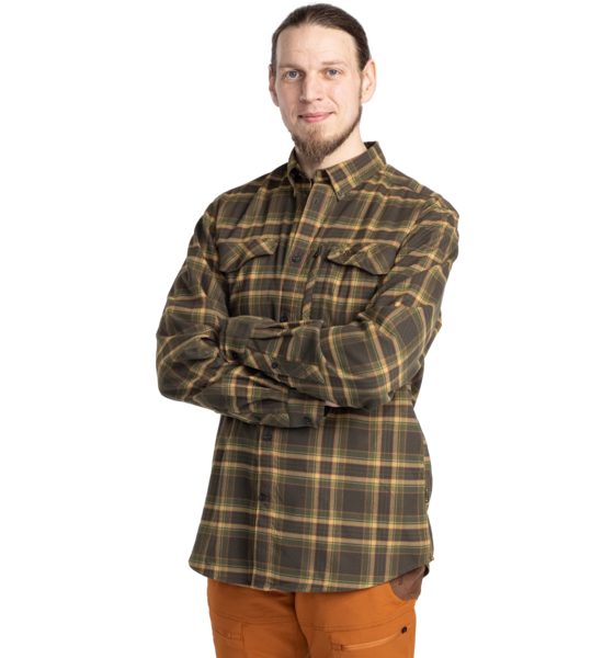 PINEWOOD Abisko Hiking Flannel Shirt M på