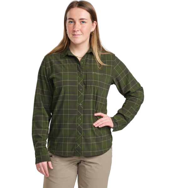 PINEWOOD Abisko Trekking L/s Shirt W på