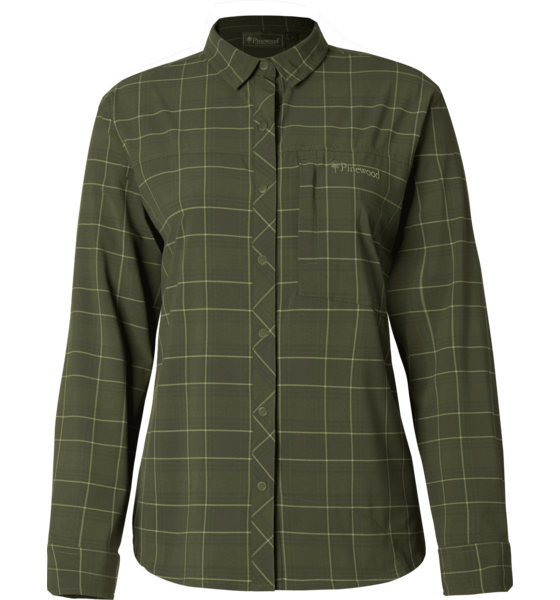 PINEWOOD Abisko Trekking L/s Shirt W på