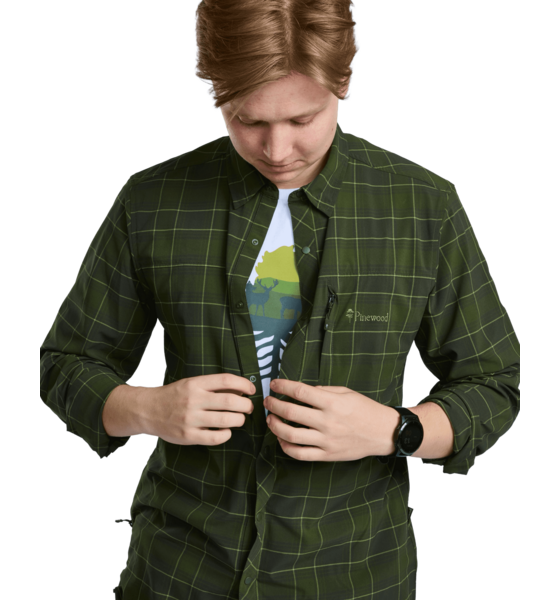 PINEWOOD Abisko Trekking L/s Shirt på