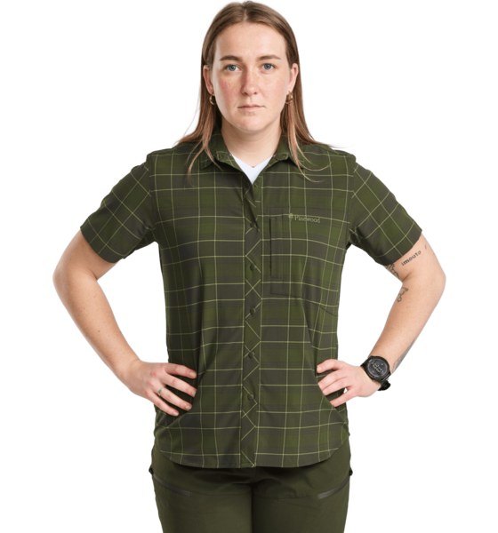 PINEWOOD Abisko Trekking S/s Shirt W på