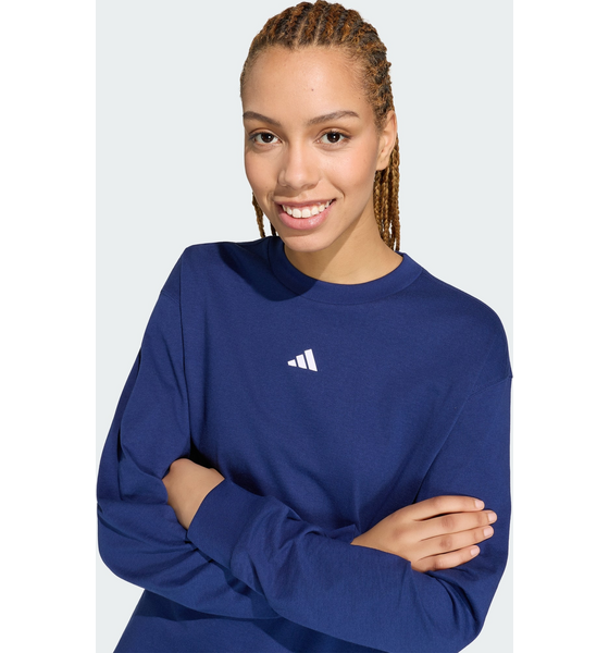 ADIDAS Adidas 3 Stripes Studio Boyfriend Långärmad T-shirt på