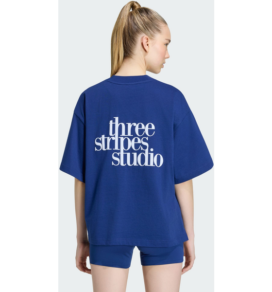 ADIDAS Adidas 3 Stripes Studio Boyfriend T-shirt på
